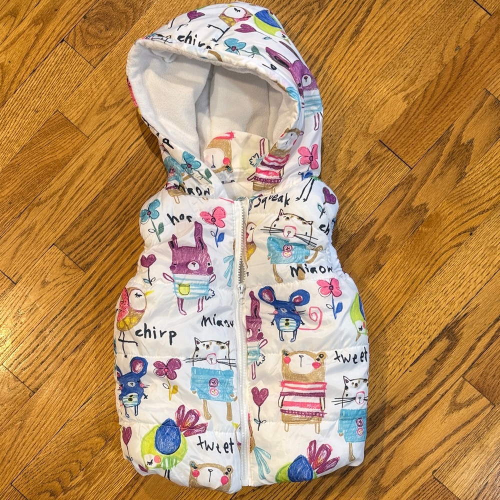 Que Kids Puffer Jacket - Multicolor